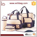 5er Set Baby Wickeltasche / Baby Wickeltasche / Windeltasche Mummy Baby Tasche